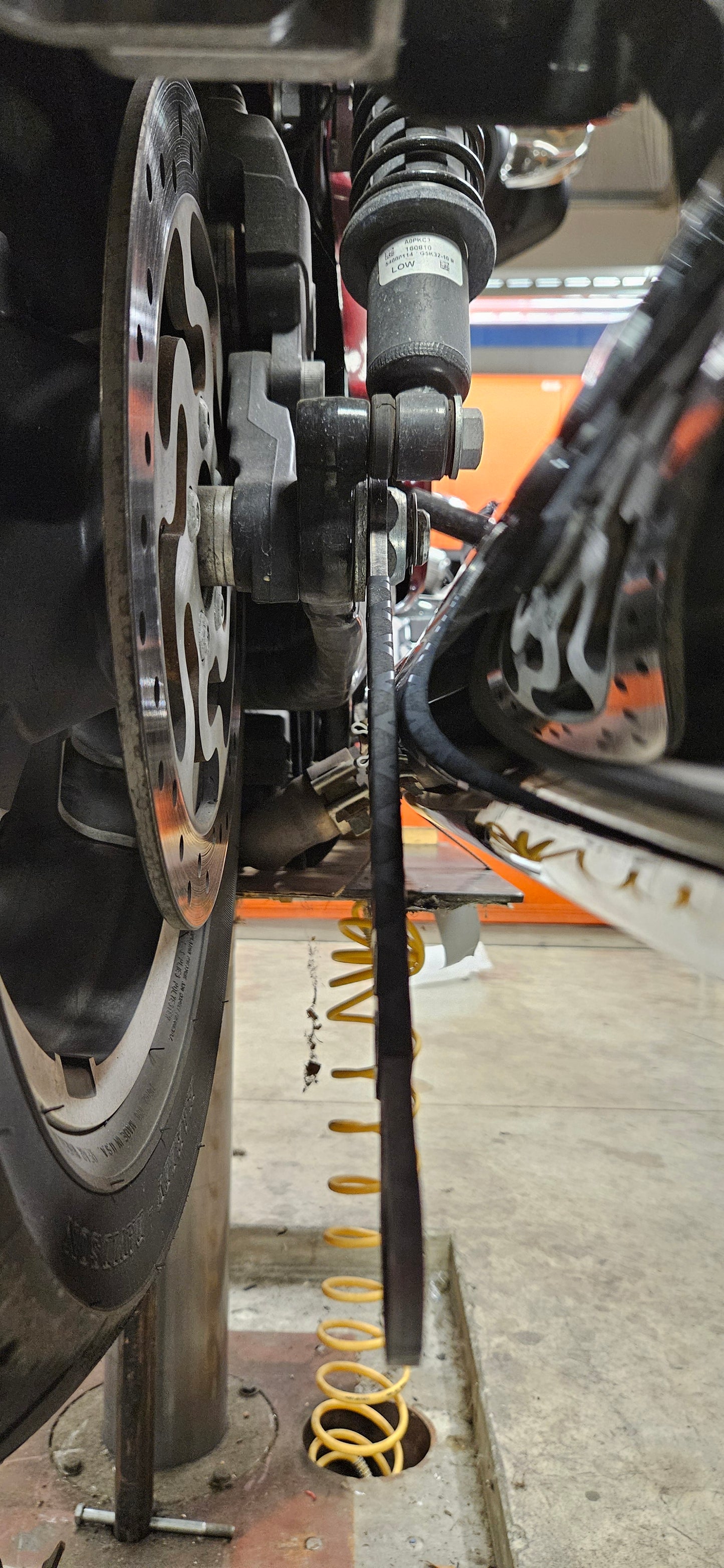 Baron Works Axle Wrench for Harley touring motorcycles
