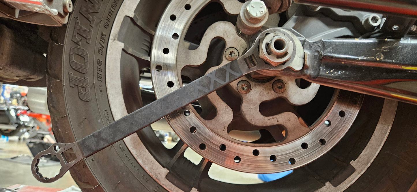 Baron Works Axle Wrench for Harley touring motorcycles