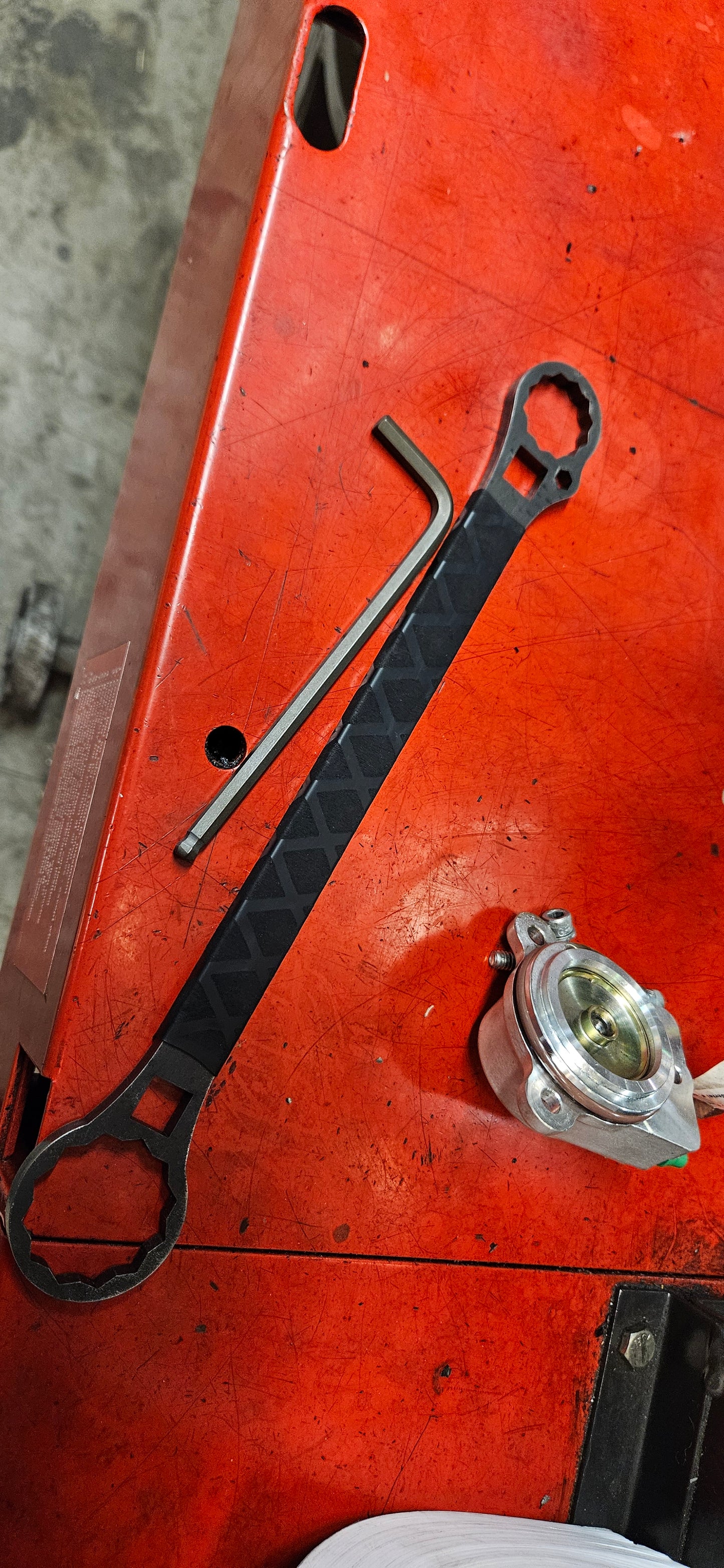 Baron Works Axle Wrench for Harley touring motorcycles