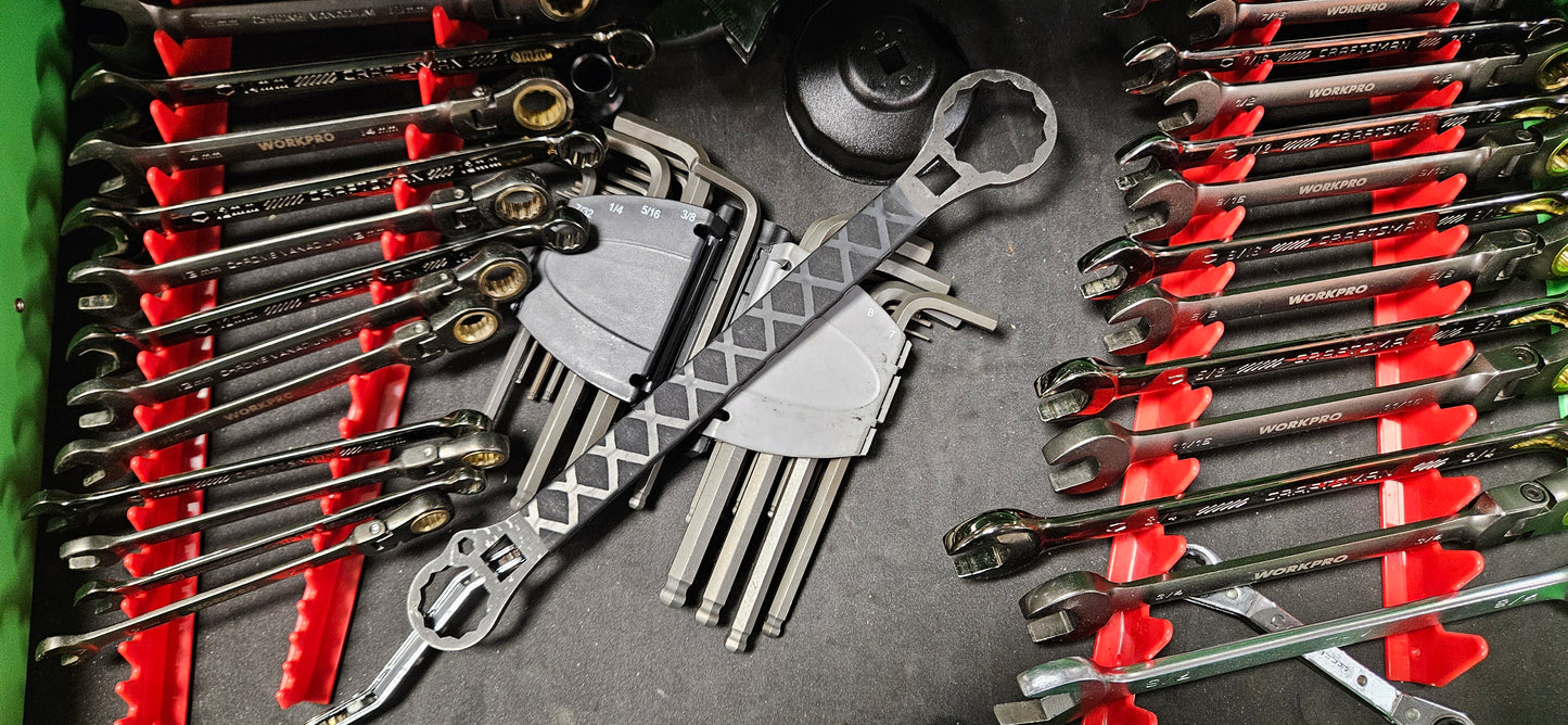 Baron Works Axle Wrench for Harley touring motorcycles