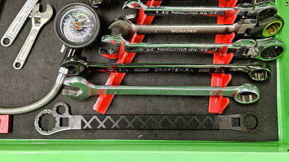 Baron Works Axle Wrench for Harley with 7/8 and 3/4 axle nuts (The Robby)