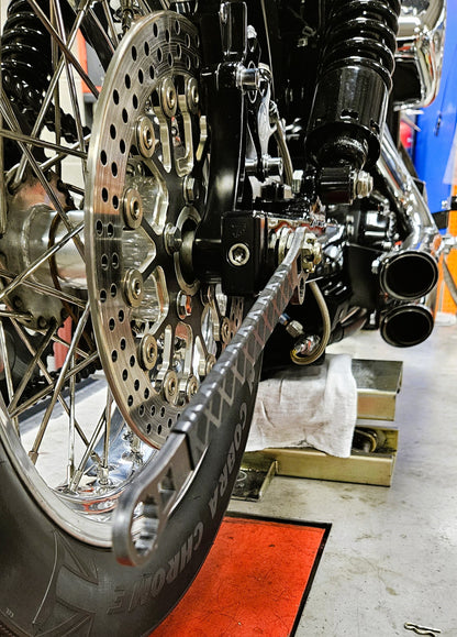 Baron Works Axle Wrench for Harley with 7/8 and 3/4 axle nuts (The Robby)