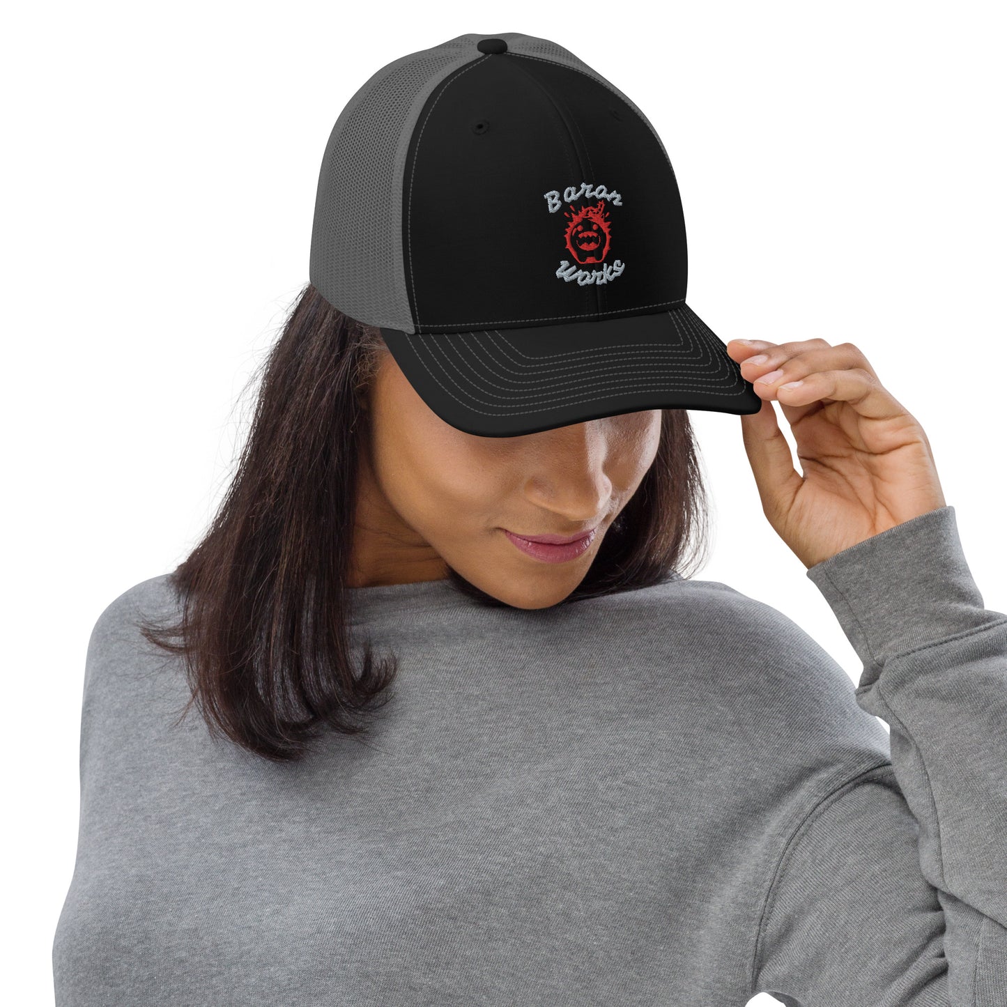 Baron Works Bomb Guy Trucker Cap