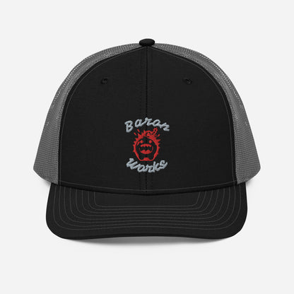 Baron Works Bomb Guy Trucker Cap