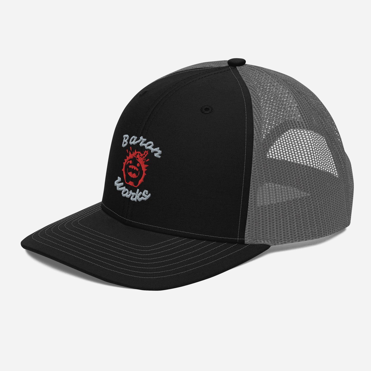 Baron Works Bomb Guy Trucker Cap