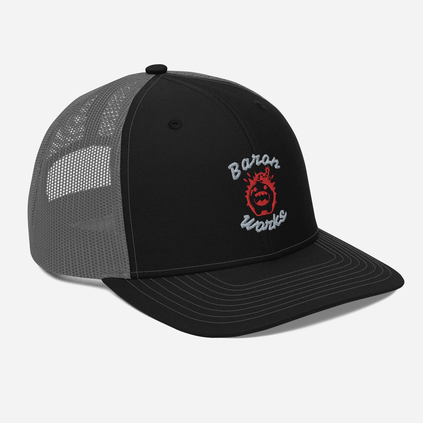 Baron Works Bomb Guy Trucker Cap