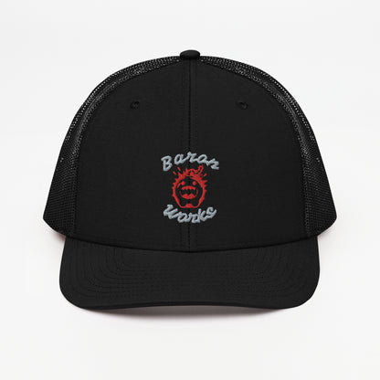 Baron Works Bomb Guy Trucker Cap