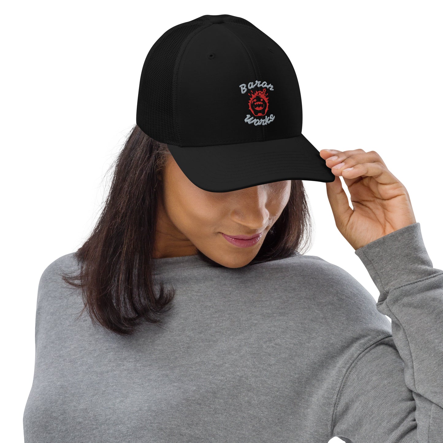 Baron Works Bomb Guy Trucker Cap