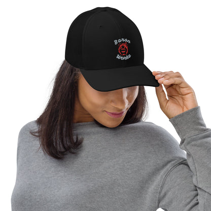 Baron Works Bomb Guy Trucker Cap