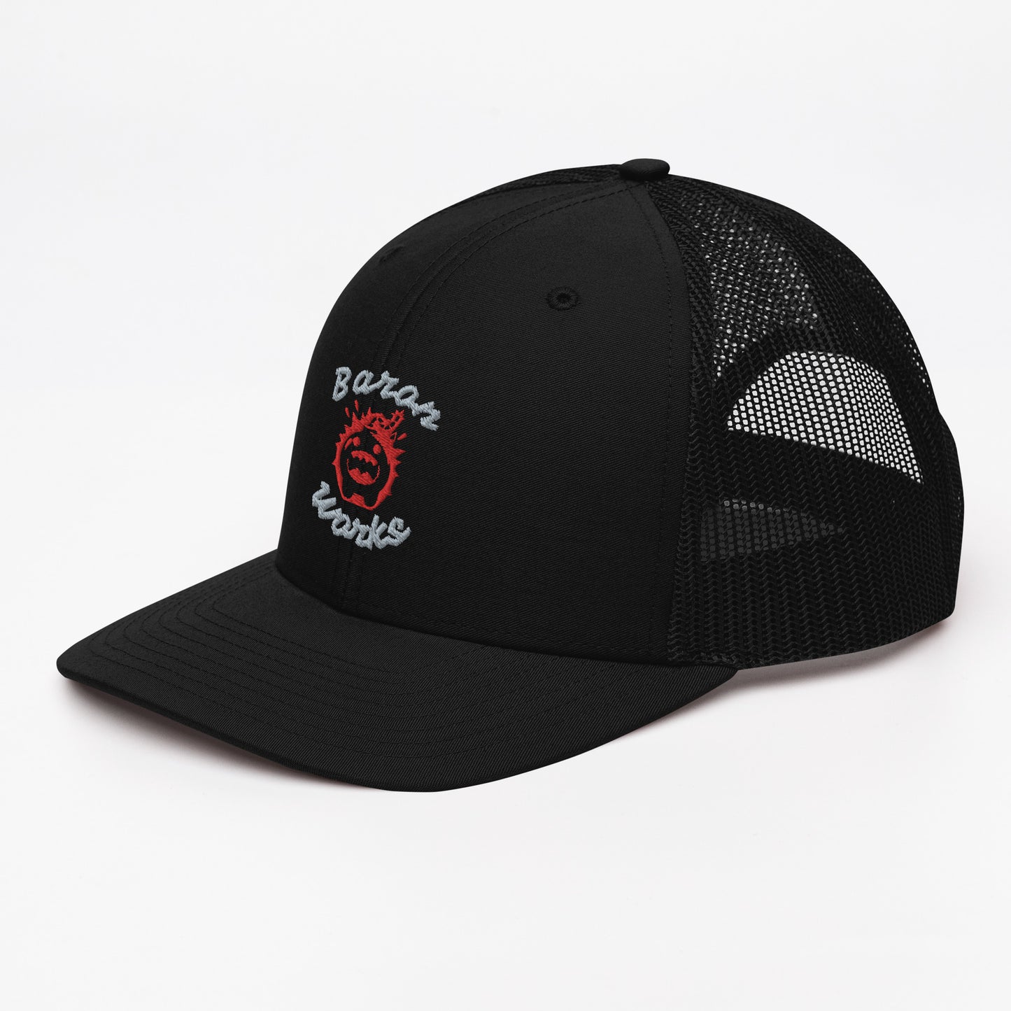 Baron Works Bomb Guy Trucker Cap