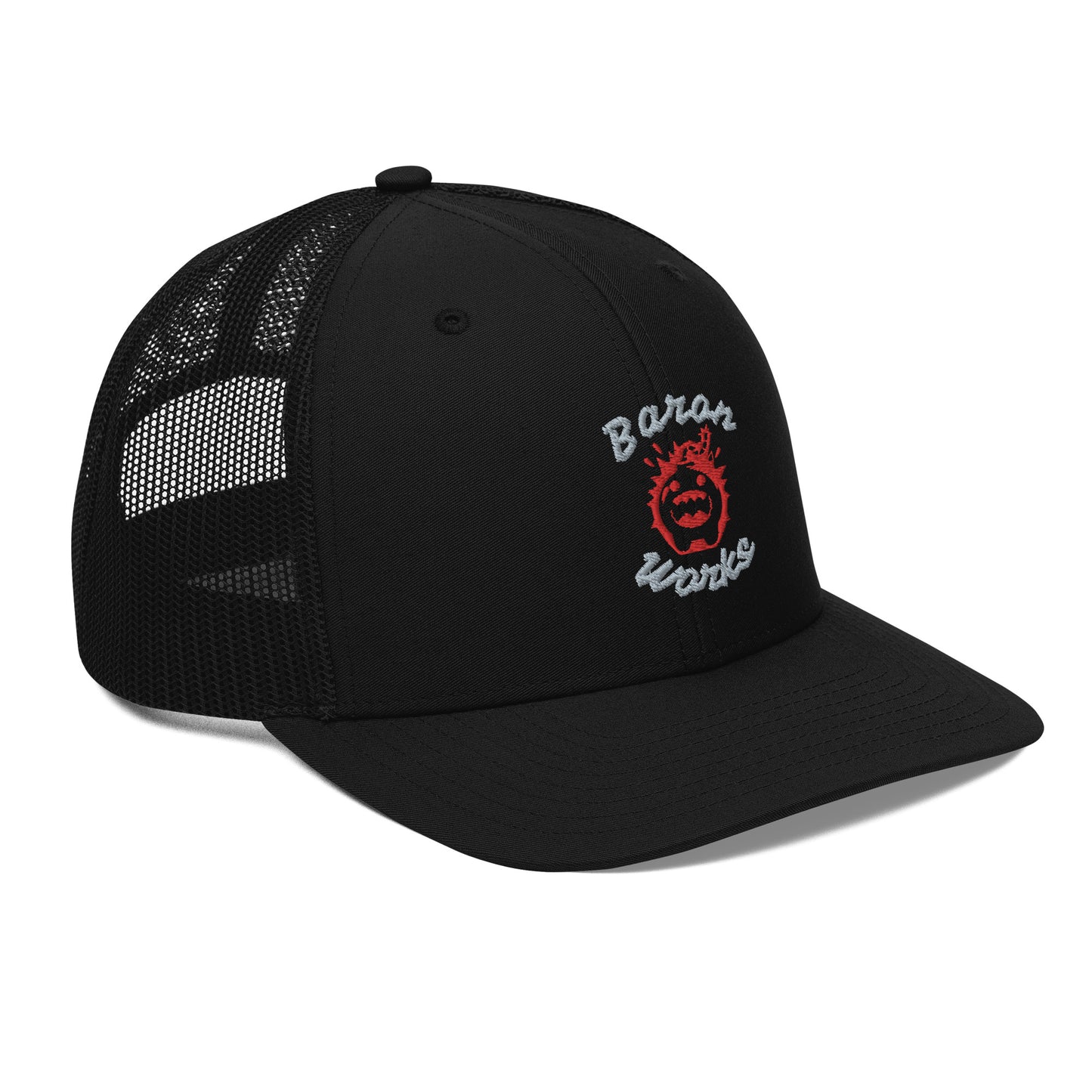Baron Works Bomb Guy Trucker Cap