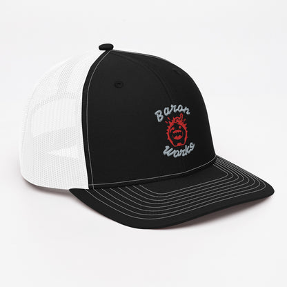 Baron Works Bomb Guy Trucker Cap